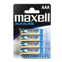 Maxell Alkaline AAA elem LR3 Blister (4)