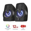 TRUST GEMI RGB USB 2.0 SZTERE HANGSZR 12W FEKETE vsrls  olcs TRUST GEMI RGB USB 2.0 SZTERE HANGSZR 12W FEKETE