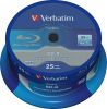 VERBATIM BD-R 25GB 6X DATALIFE CAKE (25) vsrls  olcs VERBATIM BD-R 25GB 6X DATALIFE CAKE (25)