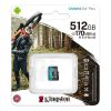 KINGSTON CANVAS GO PLUS MICRO SDXC 512GB CLASS 10 UHS-I U3 A2 V30 170/90 MB/S vsrls  olcs KINGSTON CANVAS GO PLUS MICRO SDXC 512GB CLASS 10 UHS-I U3 A2 V30 170/90 MB/S