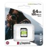 KINGSTON CANVAS SELECT PLUS SDXC 64GB CLASS 10 UHS-I U1 V10 100/10 MB/S vsrls  olcs KINGSTON CANVAS SELECT PLUS SDXC 64GB CLASS 10 UHS-I U1 V10 100/10 MB/S