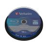 Verbatim Blu-Ray 50GB BD-R DL 6x Cake (10) /43746/ vsrls  olcs Verbatim Blu-Ray 50GB BD-R DL 6x Cake (10) /43746/