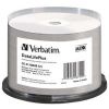 Verbatim CD-R 52x DataLifePlus Wide Print Professional NO ID Cake (50) /43745/ vsrls  olcs Verbatim CD-R 52x DataLifePlus Wide Print Professional NO ID Cake (50) /43745/