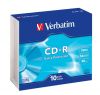 Verbatim CD-R 52x Slim Case (10) /43415/ vsrls  olcs Verbatim CD-R 52x Slim Case (10) /43415/