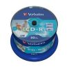 Verbatim CD-R 52x Fullface Printable NO ID Cake (50) /43438/ vsrls  olcs Verbatim CD-R 52x Fullface Printable NO ID Cake (50) /43438/